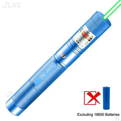 Powerful Green Laser Sight 10000M 532Nm Laser Pointer Powerful Adjustable Focus Lazer with Laser Pen Head Burning Match